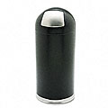 Spring-loaded Door 15-gallon Dome Trash Can