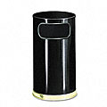 Designer Line 12-gallon Waste Receptacle with Side Opening