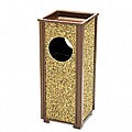 Aspen Series 2.5-gallon Outdoor Trash Can with Sand Urn