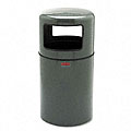 Rubbermaid Atrium Fiberglass 28-gallon Dome Top Series