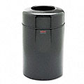 Rubbermaid Atrium Fiberglass 28-gallon Dome Top Trash Can