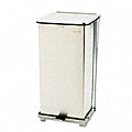 Defenders 24-gallon Biohazard Steel Step Can