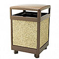 Aspen Series 38-gallon Litter Receptacle