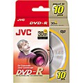 JVC VDR-14G10SP Write-once Single-sided DVD-R Discs (Pack of 10)
