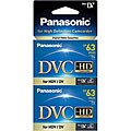 Panasonic AY-DVM63HD2 HD MiniDV Video Cassettes (Pack of 2)