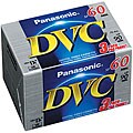 Panasonic DVM-60EJ/3P MiniDV Video Cassette (Pack of 3)