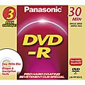 Panasonic LM-RF30V3 Write-once 8 cm DVD-R Discs (Pack of 3)