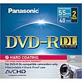 Panasonic LM-RF55LV2 Double-layer DVD-R Discs (Pack of 2)