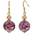 Murano Glass 'Parure' Purple Earrings