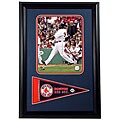 David Ortiz 12x18 Custom Framed Print and Mini Pennant