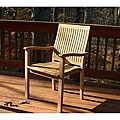 Winston Teak Stacking Armchair