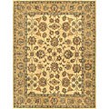Hand-tufted Mason Beige Wool Rug (5' x 7'6)