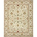 Rapunzel Beige Wool Rug (3'6 x 5'6)
