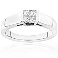 14k Gold 1/4ct TDW Quad Princess Diamond Ring (HI/I1)