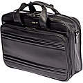Zero Halliburton Leather Laptop Briefcase