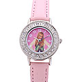 Disney Brisa Hannah Montana Girls' Pink Leather Watch