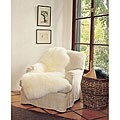 Bowron Sheepskin 2-piece Ivory Throw