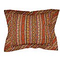 French Paisley Stripe Throw Pillows (Set of 2)