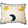 Quilted Midnight Stars Throw Pillows (Set of 2)