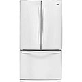 LG White French Door 23-cubic-foot Refrigerator