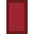Lago Multi-crimson Border Rug (8' x 10')
