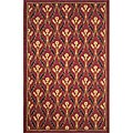 Spello Ogee Outdoor Flower Rug (3'6 x 5'6)