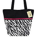 JoJo Designs Zebra Print and Hot Pink Tote Bag