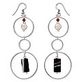 Pearl and Agate 'Balance' Earrings (Mexico)