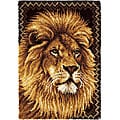 Wonderart Lion Latch Hook Rug Kit
