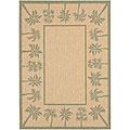 Indoor/Outdoor Palm Tree Rug (8' x 11')