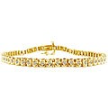 10k Yellow Gold 1ct TDW Rolex Diamond Bracelet (J, I1)