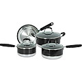 Concord 7-piece Black Nonstick Cookware Set