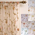 Fleur Rod Pocket Curtain Panel (55 in. x 96 in.)