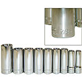 Bahco 9-piece 12-point Drive Socket Set