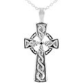 Sterling Silver Celtic Cross Necklace