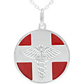 Sterling Silver Medical Necklace