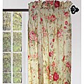 Francesca Floral Drapery Panels (Set of 2)