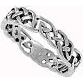 Sterling Silver Woven Celtic Band