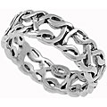 Sterling Silver Woven Celtic Band