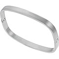 Surgical Steel Square Bangle Bracelet