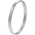 Surgical Steel Elliptical Bangle Bracelet