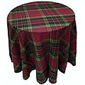 Vintage Lurex 70-inch Round Tablecloth