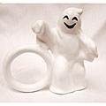 Ghost Side Ring Napkin Rings (Set of 6)