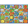 Children's Educational ABC and 123 Rug (4'3 x 6'6)