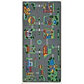 Children's City Streets Playtime Rug (3' x 6'6)