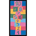 Girl's Hopscotch Playtime Rug (3' x 6'6)