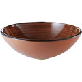 Sienna Dark Spiral Glass Vessel Sink