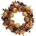 Glitter Bountiful Fruit Wreath
