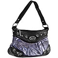 Fubu Women's Metallic Logo Satchel