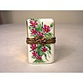 Limoges Hand-painted Floral Box